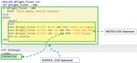 nested case statements oracle sql