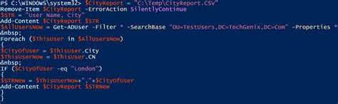 nested foreach loop powershell