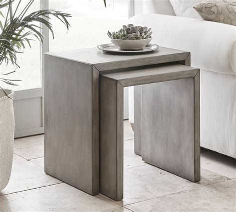 Nesting End Tables Rectangular