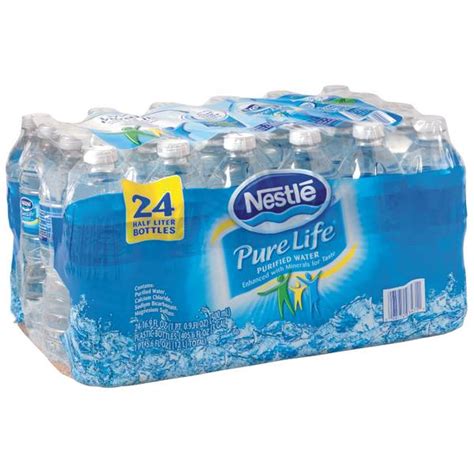 nestle 24 pack bottled water on sale
