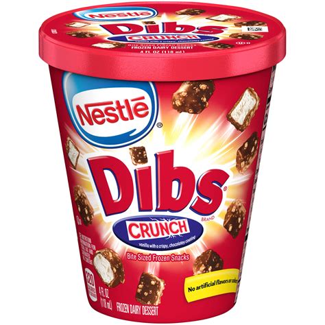 nestle dibs crunch ice cream