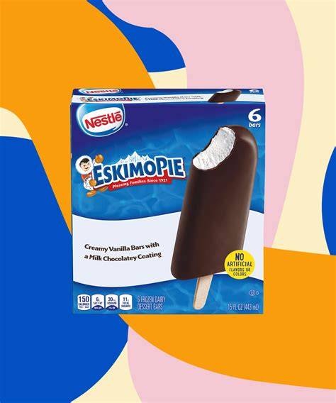 NESTLE ESKIMO PIE Ice Cream Bars 6 ct Box