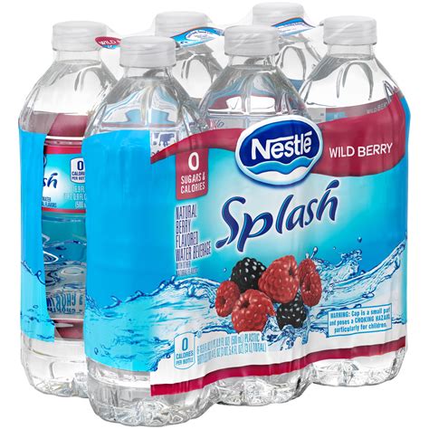 nestle flavored water bottle