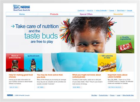 nestle intranet home page