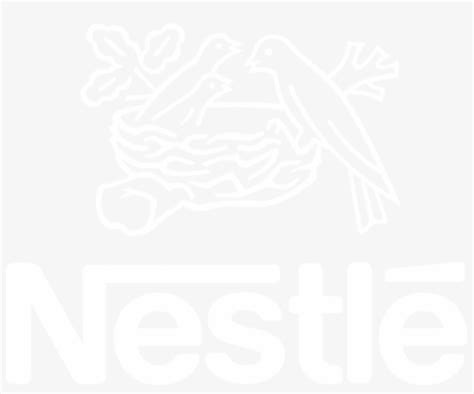 nestle logo white transparent