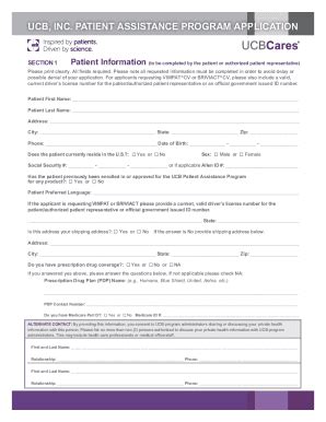 nestle patient assistance program application