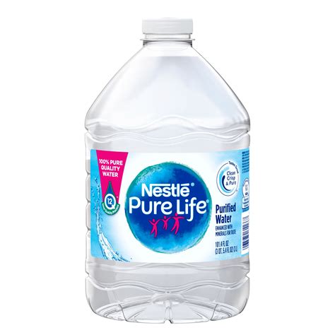 nestle pure life purified bottled water