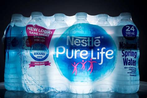 nestle selling water business