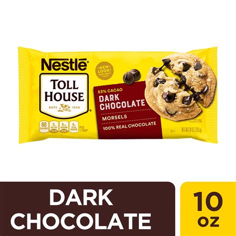 nestle toll house dark chocolate chip cookies