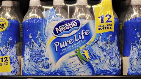 nestle water bottle controversy