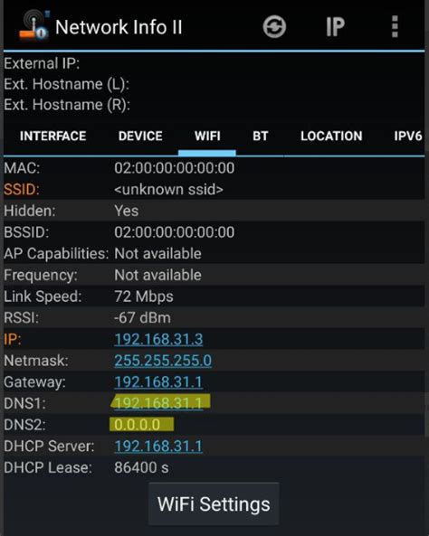 net error name not resolved android