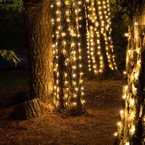 Net Lights For Tree Trunks