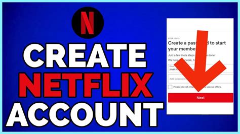 netflix account create
