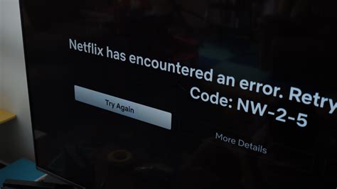 netflix account error