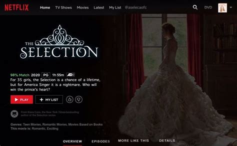 netflix dvd selection