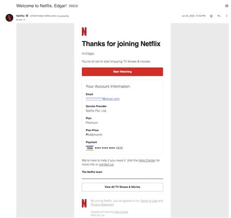 netflix mail subscription