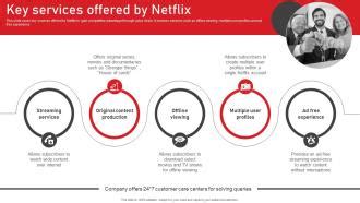 netflix services offered