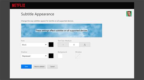 Customize the Subtitle Appearance on Netflix
