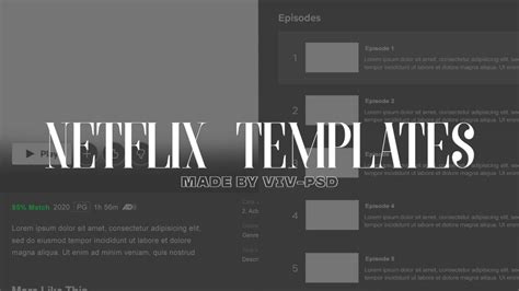 Netflix Template For Editing