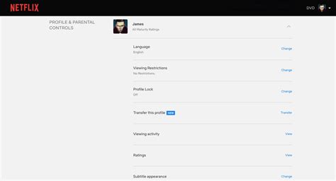 netflix viewing options
