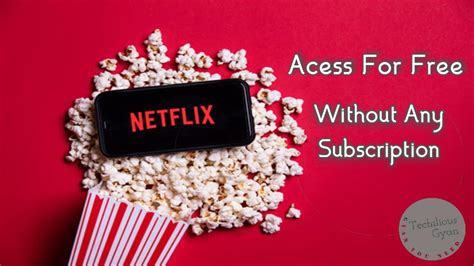 netflix without subscription