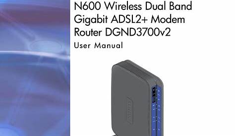 Netgear N600 User Manual