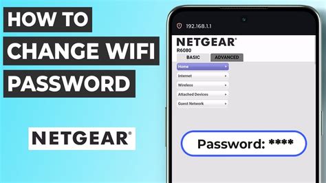 HOW TO CHANGE NETGEAR ROUTER WIFI PASSWORD YouTube