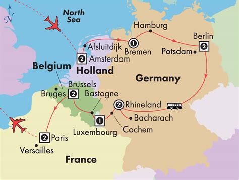 netherlands belgium germany itinerary