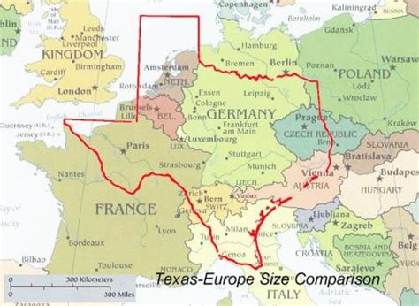 netherlands compared to texas