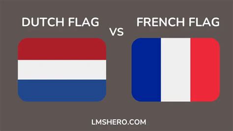 netherlands flag vs france flag