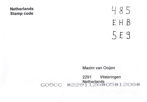 netherlands letter code