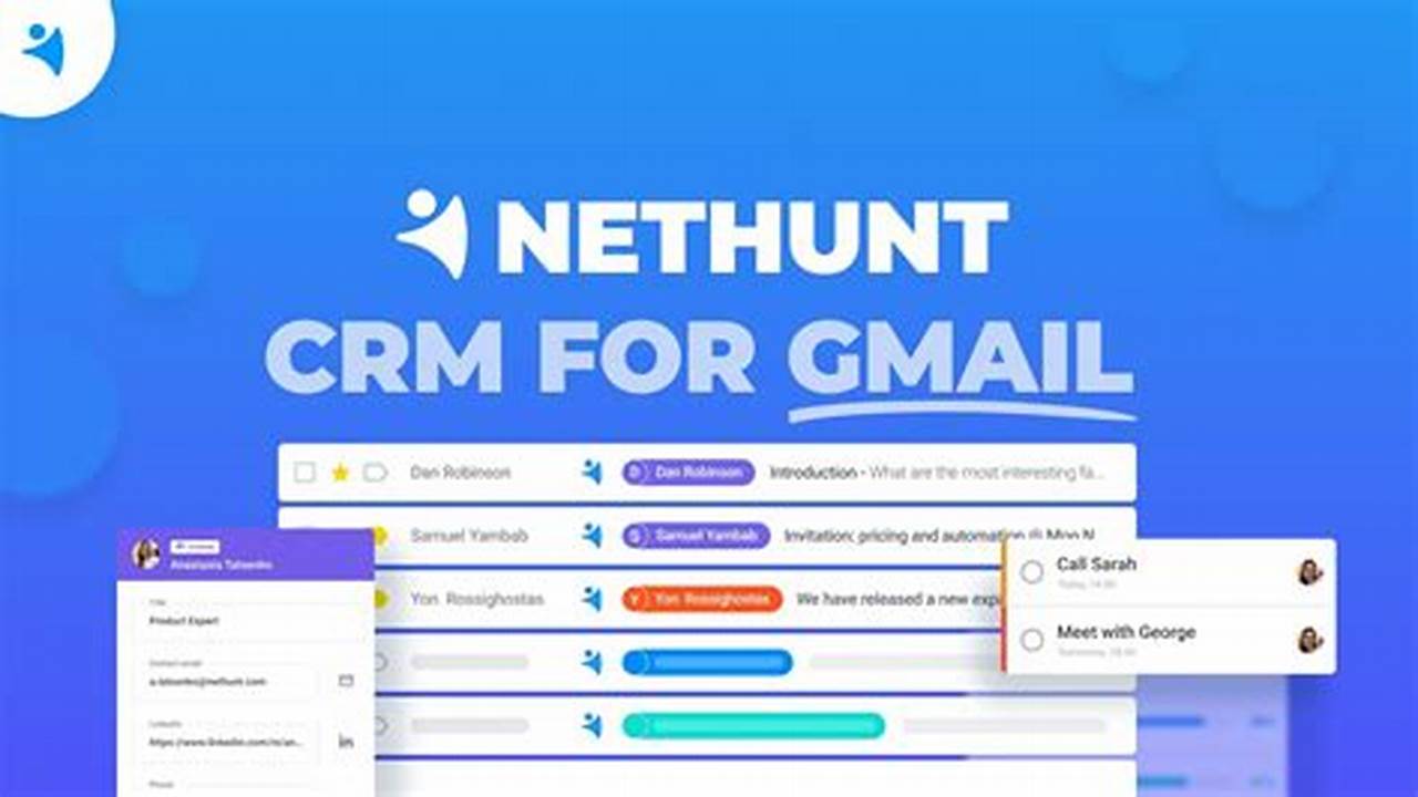 Nethunt CRM: The Easy-to-Use Sales CRM for Small Businesses