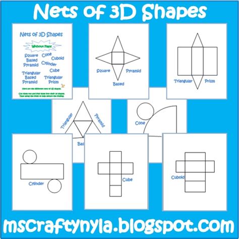 Nets Of 3D Shapes Tes Ppt