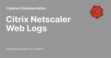 netscaler citrix access logs