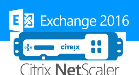 netscaler load balancer exchange 2016