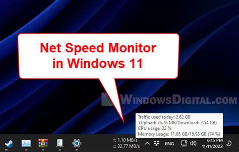 netspeedmonitor windows 11 64 bit