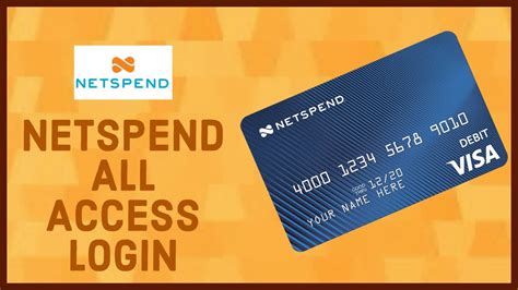 netspend all access debit card login
