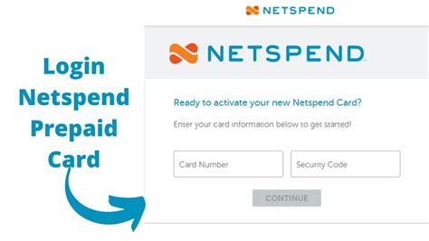 netspend card login