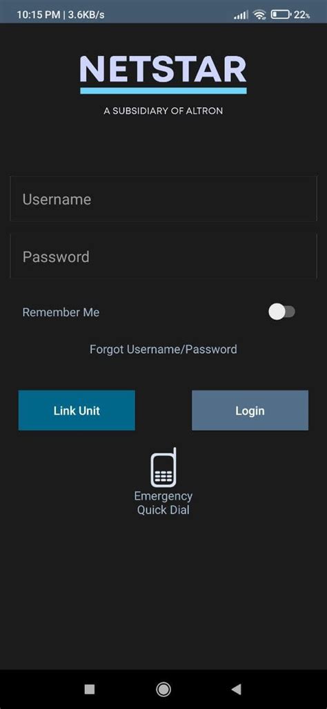 netstar login app