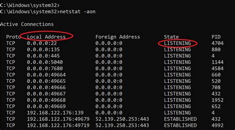 Netstat Check Open Ports