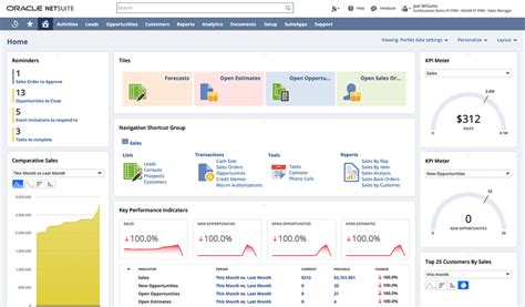 netsuite crm sales force reporting