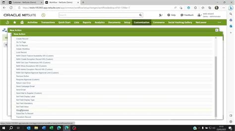 Netsuite Field Display Type