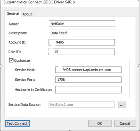 Netsuite Odbc