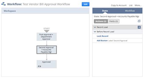 netsuite vendor bill approval workflow