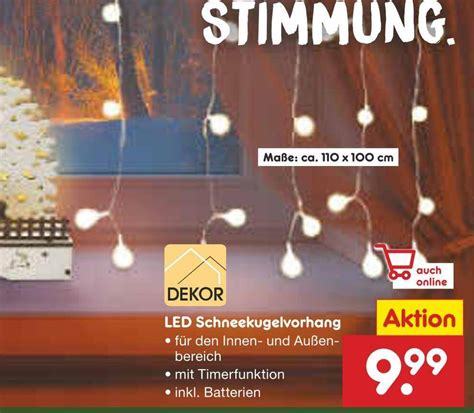 Dekor LED Bild Ast von Netto MarkenDiscount ansehen!