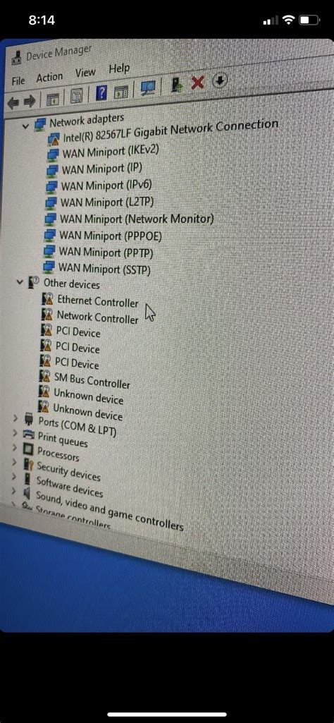 Network Adapter Is Experiencing Problems