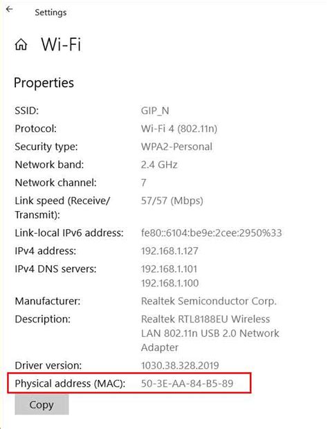Network Adapter Mac Address Registry Key