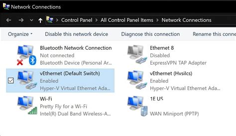 Network Adapter Not Showing In Hyper-V