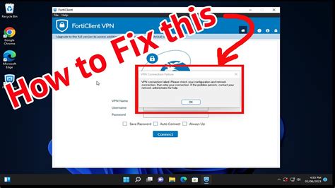 network connection fail. please check network configuration error code 18