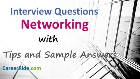 network engineer interview questions and answers for freshers